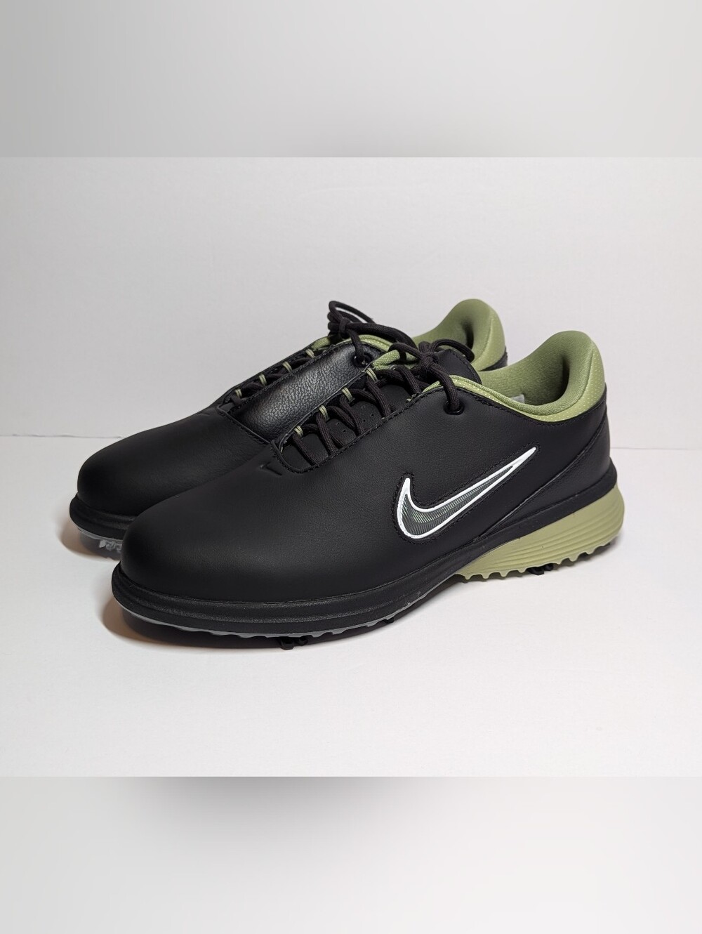 Nike Victory Tour 4 Golf Black Dusty Olive Iron Grey FZ4155-002 Men's Size 5